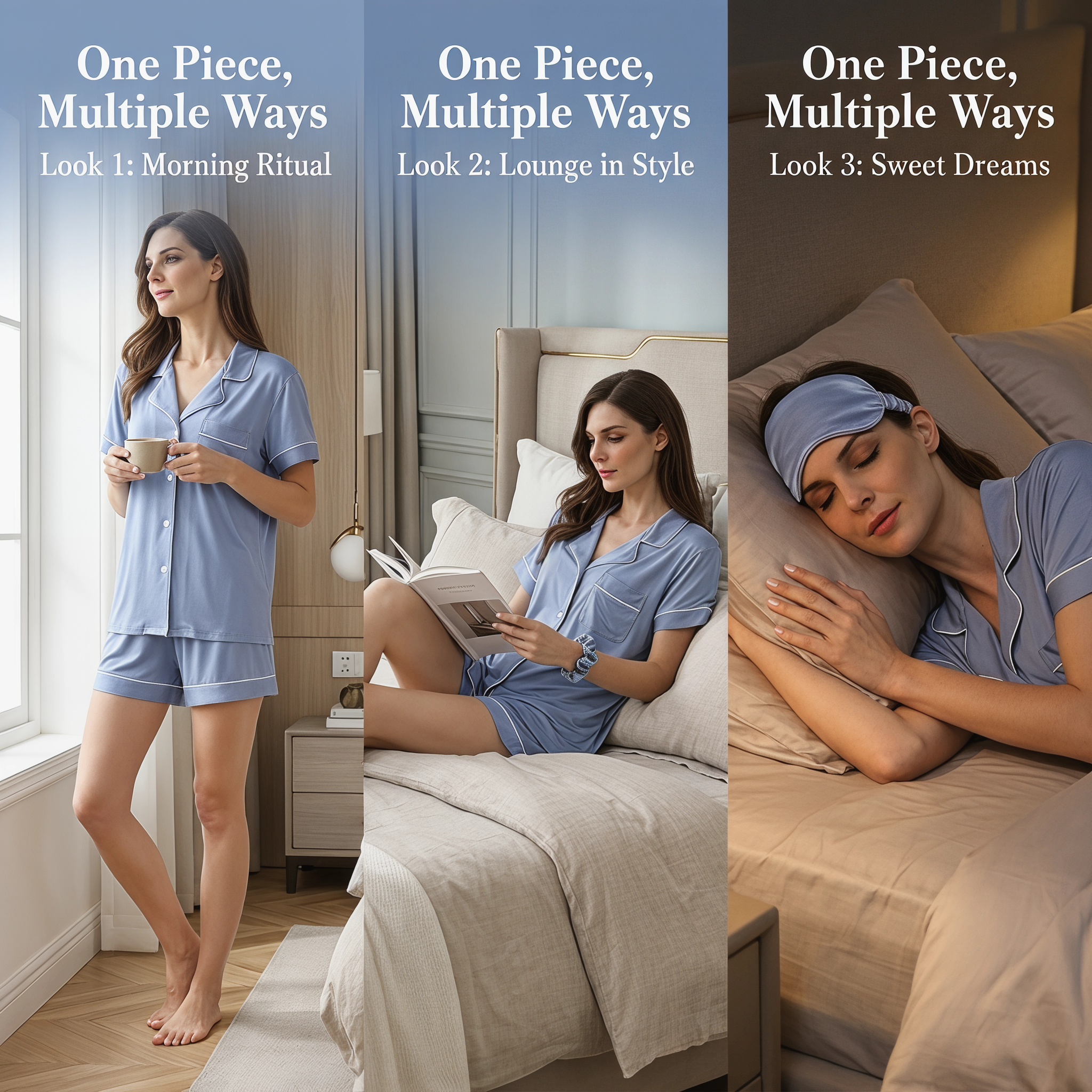 4Pcs Pajamas Set for Women Sleepwear Womens Soft Pajama Sets Button Down Nightwear Knit Pjs Lounge Sets XS-XXL